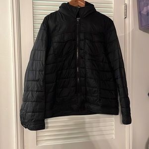 Mens Puffer Hoodie Coat